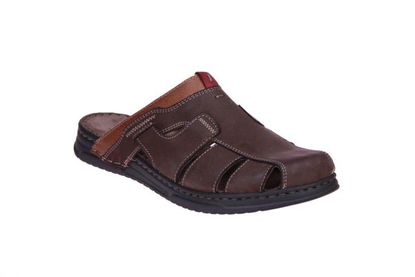 Rohde Gesloten Slipper Bruin  (6090-72) - MerkenOutlet
