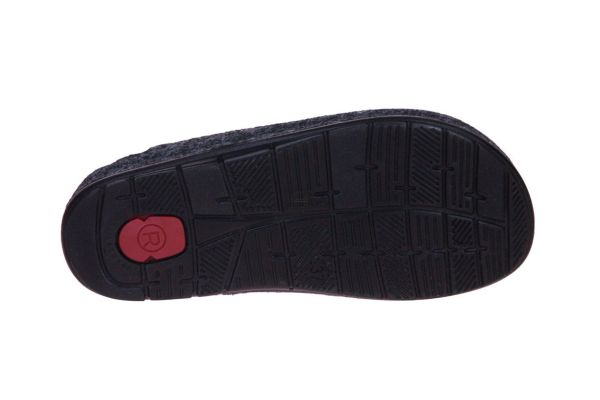 Rohde Grijze Pantoffel Steentjes  (6188-80) - MerkenOutlet