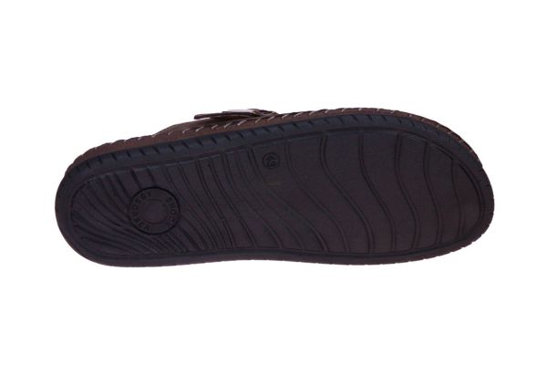 Rohde Bruin Nubuck Pantoffel  (6794-72) - MerkenOutlet