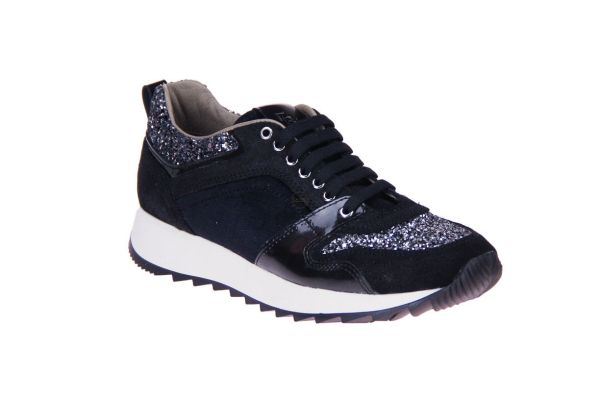 Romagnoli Zwart Geklede Sneaker  (2785-401) - MerkenOutlet