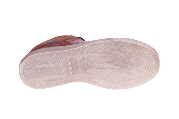 Romagnoli Camel Hoog Geklede Sneaker  (2812-838) - MerkenOutlet