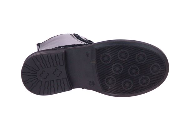 Romagnoli Zwarte Veterboot  (6304-001) - MerkenOutlet