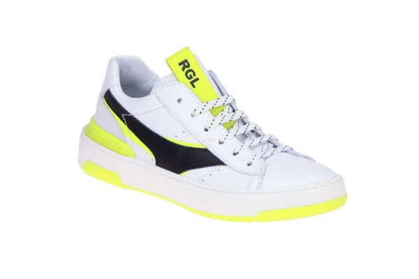 Romagnoli Wit-Gele Sneaker  (7811R-926) - MerkenOutlet