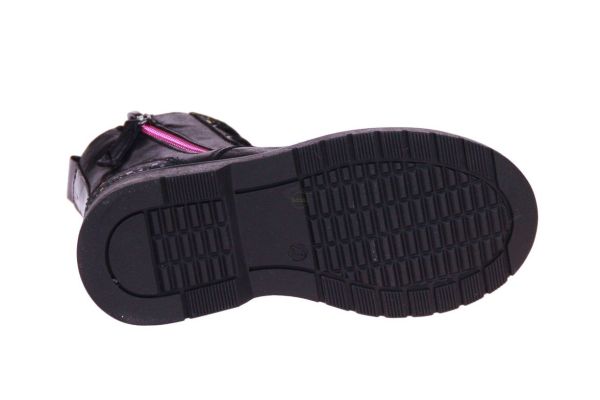 Romagnoli Zwarte Veterboot  (8760R301) - MerkenOutlet