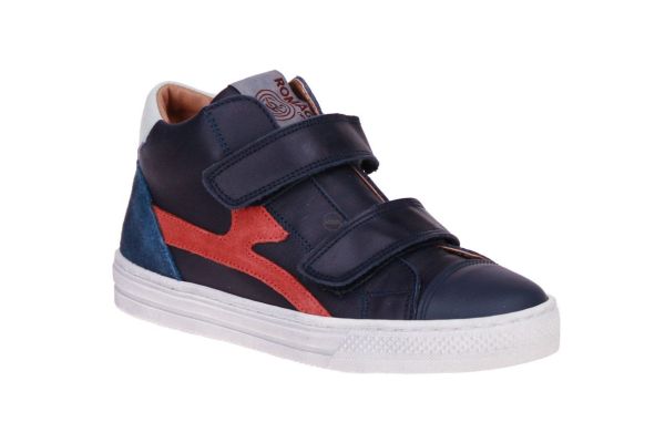 Romagnoli Blauwe Velcroschoen  (1511-802) - MerkenOutlet