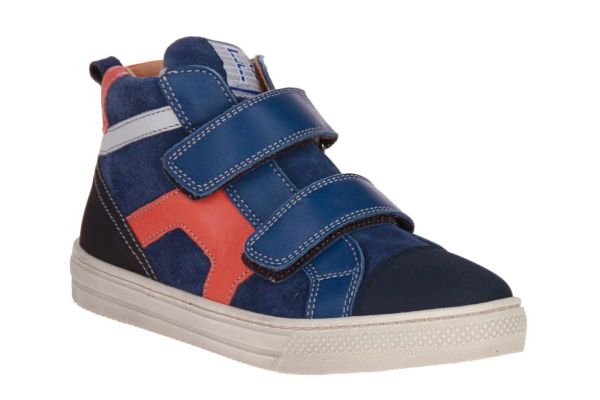 Romagnoli Blauwe Velcroschoen  (5405-F086) - MerkenOutlet