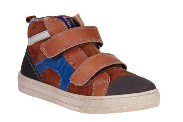 Romagnoli Cognac Velcroschoen  (5405-F038) - MerkenOutlet