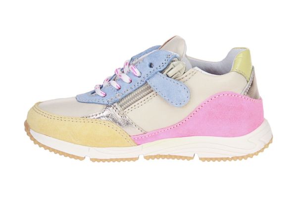Romagnoli Beige-Roze Sneaker  (6111R-063) - MerkenOutlet