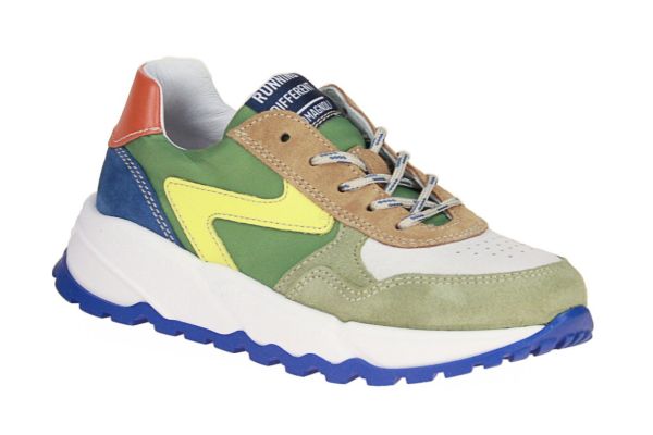 Romagnoli Groene Sneaker  (6533R-084) - MerkenOutlet