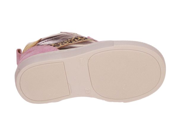 Romagnoli Metallic Roze Sneaker  (7138F-087) - MerkenOutlet