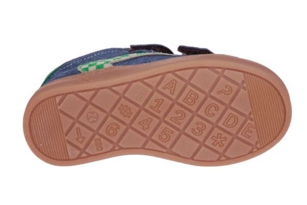 Romagnoli Velcroschoen Blauw  (7180R-002) - MerkenOutlet