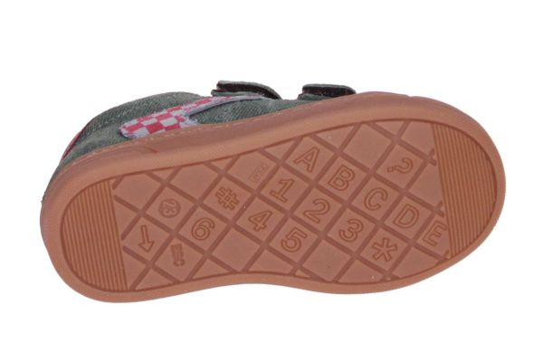 Romagnoli Velcroschoen Groen  (7180R-084) - MerkenOutlet