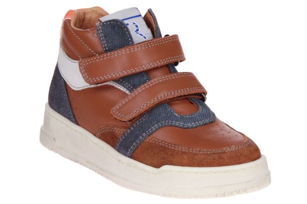 Romagnoli Velcroschoen Cognac  (7300F-038) - MerkenOutlet