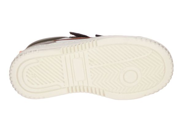 Romagnoli Velcroschoen Kaki-Bruin  (7380R-026) - MerkenOutlet