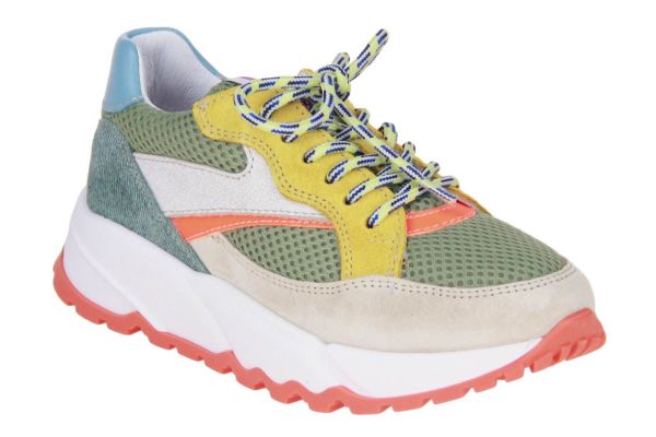 Romagnoli Sneaker Groen  (8638-R084) - MerkenOutlet