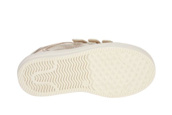 FR Beige-Gouden Velcroschoen  (8651-F024) - MerkenOutlet