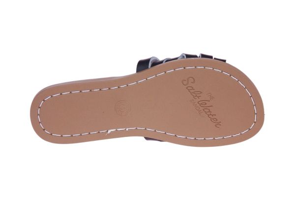 Salt Water Sandals Retro Slide Zwarte Slipper  (6606) - MerkenOutlet