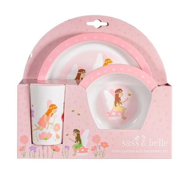 Sass & Belle Fairy Kids Tableware Set  (MAXI070) - MerkenOutlet