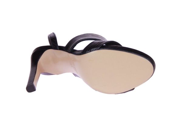 Scapa Ravenna Zwarte Sandaal  (21/RAVENNA-110) - MerkenOutlet