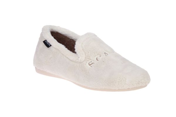 Scapa Beige Pantoffel Moccasin  (21/380014-103) - MerkenOutlet