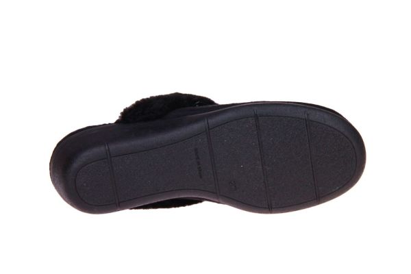 Scapa Zwarte Pantoffel  (21/4809003-903) - MerkenOutlet