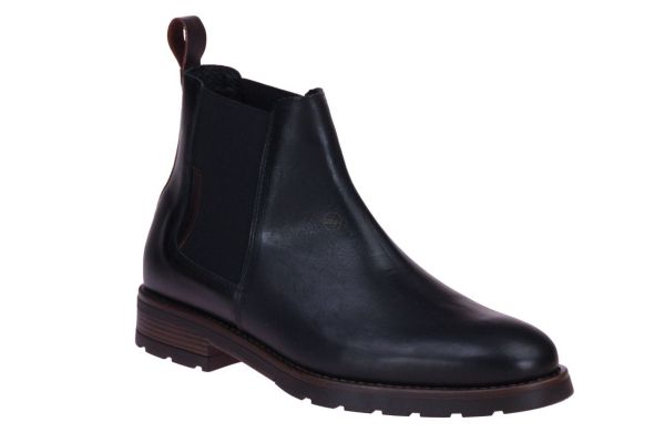Scapa Zwarte Chelsealaars  (21/9119-900) - MerkenOutlet