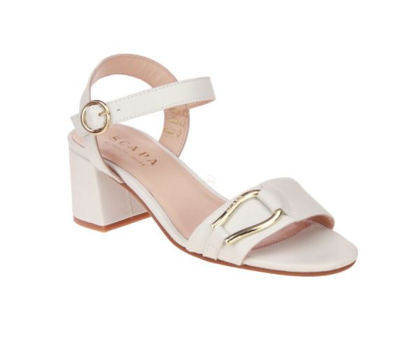 Scapa Off White Sandaal  (21/6675-110) - MerkenOutlet
