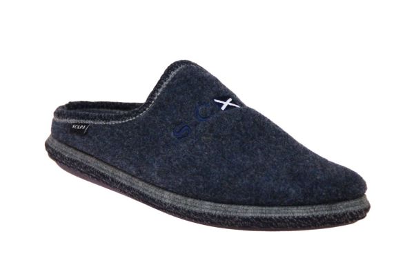 Scapa Blauwe Pantoffel  (21/087160P-773) - MerkenOutlet