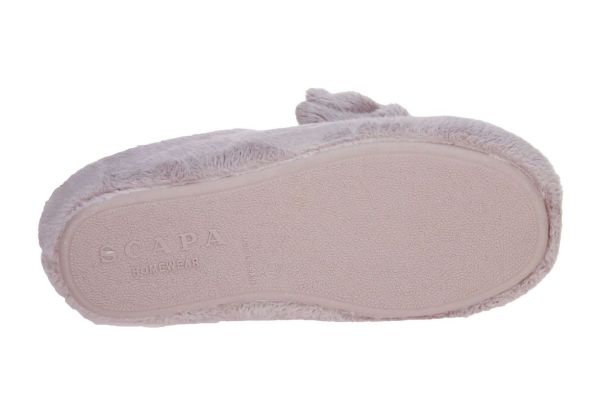 Scapa Montblanc Pantoffel Roze Strik  (21/06068017-253) - MerkenOutlet