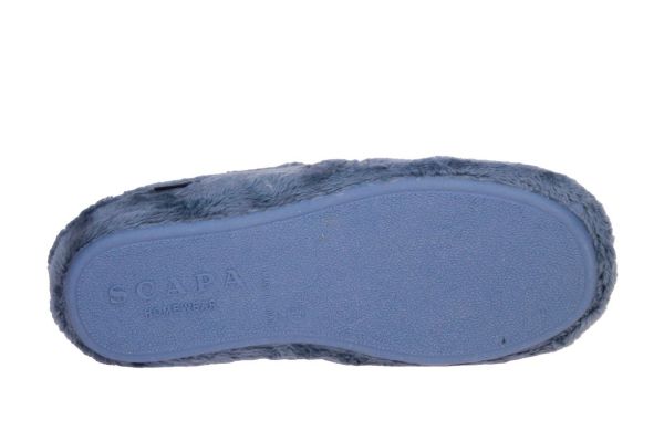 Scapa Montblanc Pantoffel Jeansblauw  (21/06700226-773) - MerkenOutlet