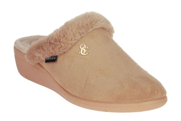 Scapa Altymar Pantoffel Taupe-Camel  (21/48007303A-523) - MerkenOutlet