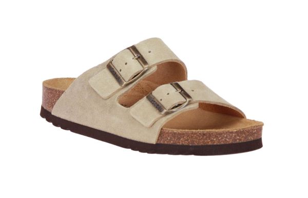Scholl Julien Beige Slipper  (JULIEN-BEIGE) - MerkenOutlet
