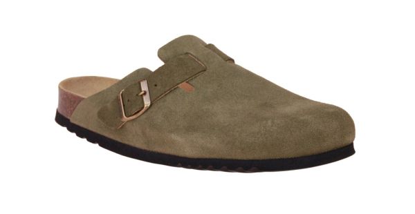 Scholl Oliver Khaki Slipper  (OLIVER-KHAKI) - MerkenOutlet