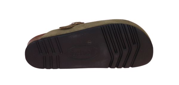 Scholl Oliver Khaki Slipper  (OLIVER-KHAKI) - MerkenOutlet
