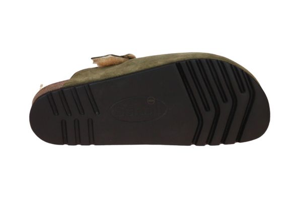 Scholl Olivier Kaki Slipper Wol  (OLIVIER-KHAKI) - MerkenOutlet