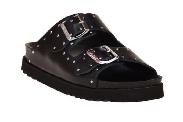 Scholl Beatriz Zwarte Slipper  (F30613-NERO) - MerkenOutlet