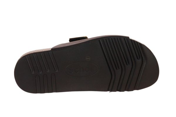 Scholl Monterey 2 Straps Zwart  (F31554-NERO) - MerkenOutlet