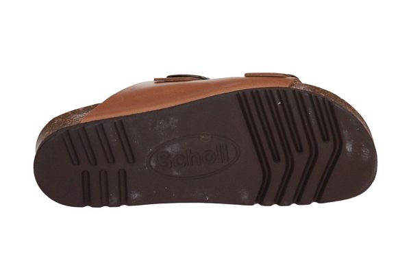 Scholl Josephine New Cognac Slipper  (F31818 COGNAC) - MerkenOutlet