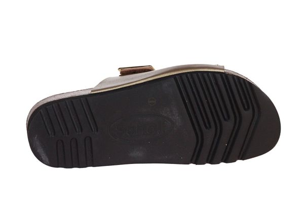 Scholl Monterey 2 Straps Taupe Slipper  (F32351 TAUPE) - MerkenOutlet