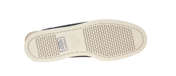 Sebago Dockside Portland Spinnaker Nubuck Blue Navy Offwhite   (7001SE0-N22) - MerkenOutlet