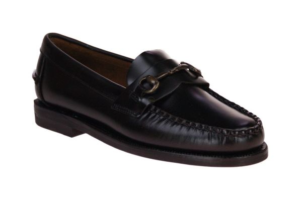 Sebago Classic Joe Zwarte Moccasin  (7001CD0-902) - MerkenOutlet