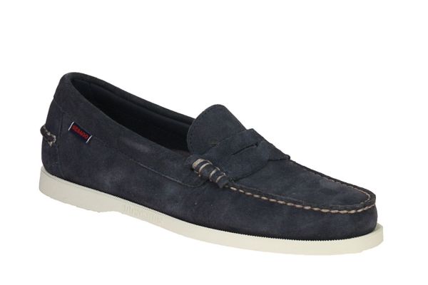 Sebago Dan Boat Flesh Out Blue  (7111MSW-A97) - MerkenOutlet