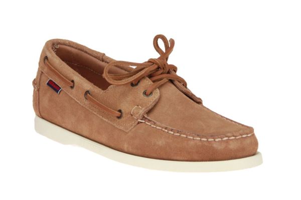 Sebago Docksides Portland Flesh Out Brown-Cognac  (7111PTW-907) - MerkenOutlet
