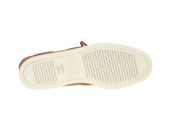 Sebago Docksides Portland Flesh Out Brown-Cognac  (7111PTW-907) - MerkenOutlet