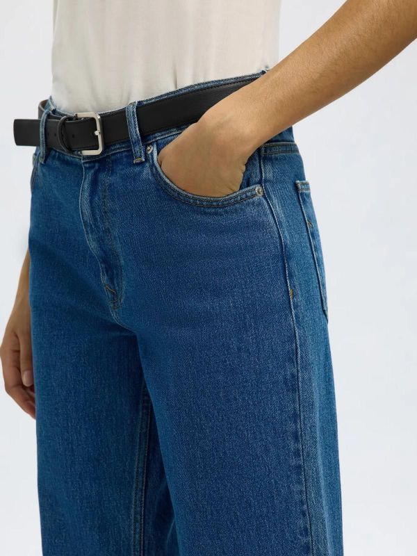 Selected Femme Straight Bea-Kori MW Jeans 