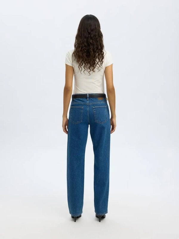 Selected Femme Straight Bea-Kori MW Jeans 