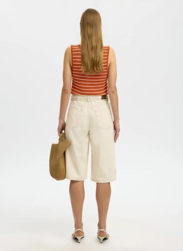 SLF Moon Sus SL Knit Top Potters Clay/Birch  (16093769 POTTERS CLAY) - MerkenOutlet