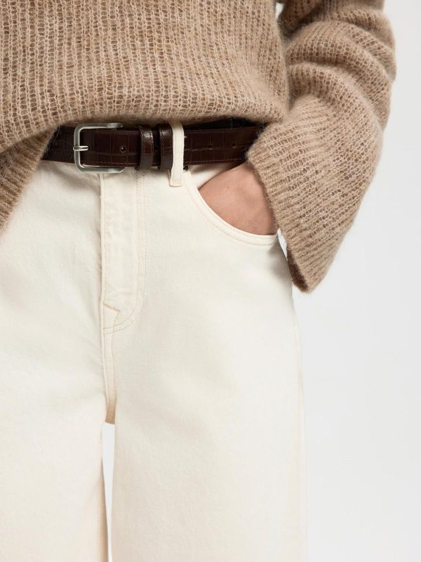 SLF Barrel Ebba HW Jeans Egret  (16100266 EGRET) - MerkenOutlet