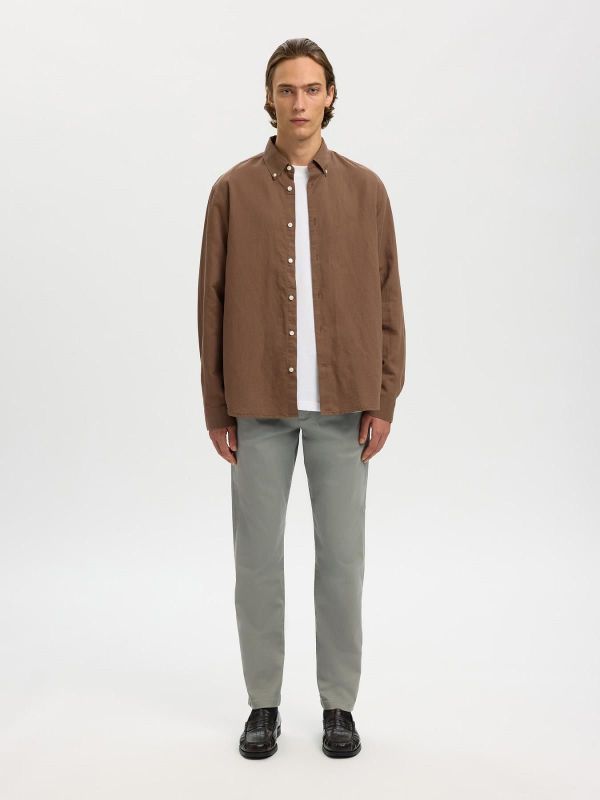 SLM 175-Slim New Miles Flex Pant Vetiver 
