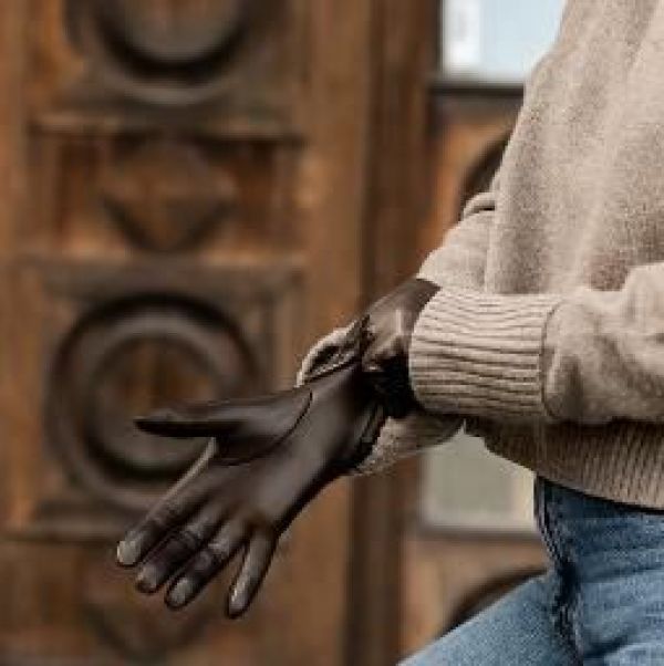 Sheperd of Sweden Kate Bruine Handschoen  (47-3022336) - MerkenOutlet